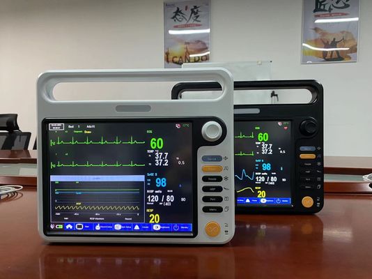ECG SPO2 NIBP Portable Patient Monitor For Hospital Vital Signs