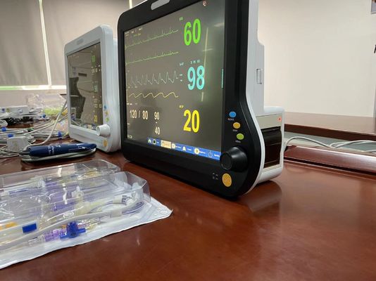 Medical Multipara ICU Cardiac Monitor Multi Language With Touch Screen