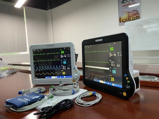 Diagnostic Portable Vital Sign Machine , NIBP Spo2 Monitor Multi Parameter
