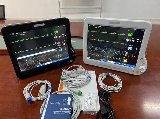 Modular Portable Multi Parameter Patient Monitor With ECG SPO2 NIBP