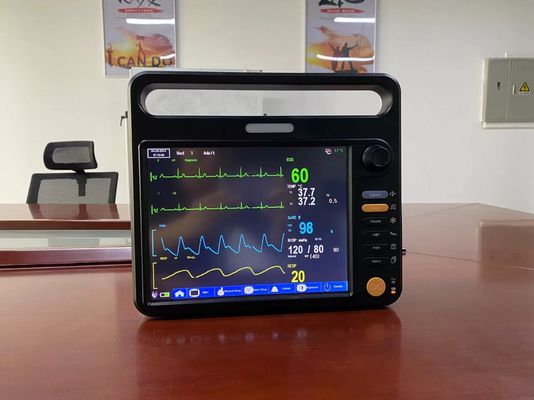 General Ward Clinic Portable Patient Monitor For Vital Signs Monitoring