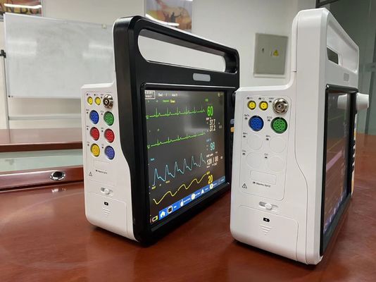 Vital Signs ICU Cardiac Monitor , Patient Monitoring Equipment With 12.1 Inch Screen