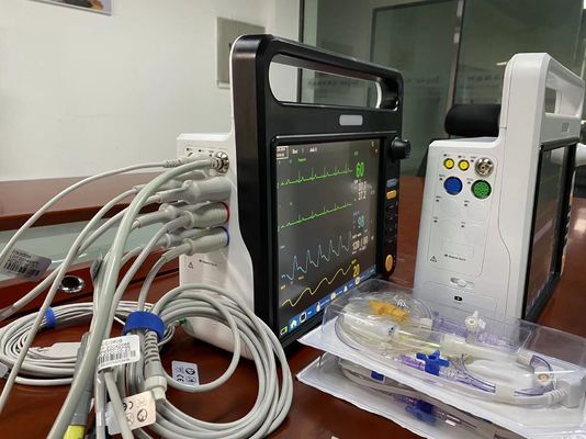 Portable Vitals Monitoring Machine , Multi Parameter Patient Monitor With ECG