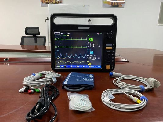 ECG Medical Portable Patient Monitor Multi Para For Adult Child Neonate