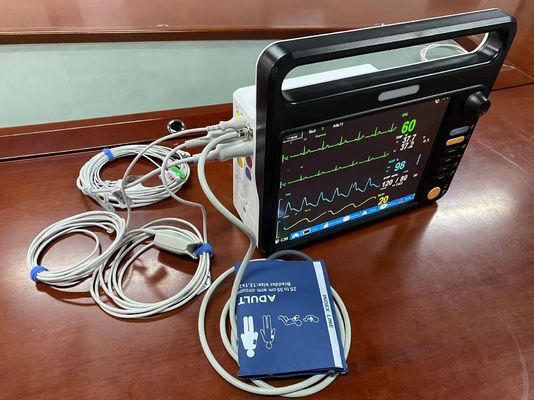 Portable Medical Vital Signs Monitoring Equipment With 2IBP AG EtCO2