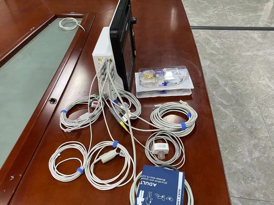 ICU Portable Cardiac Patient Monitor With 6 Standard Parameters ECG NIBP SPO2