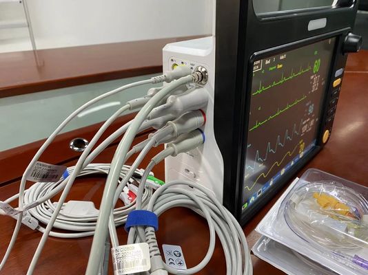 Multilingual Patient Heart Monitor , Vital Signs Monitoring Devices Anti ESU ODM
