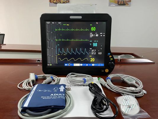 Modular ICU Cardiac Monitor Multilingual With ECG NIBP SPO2 Standard