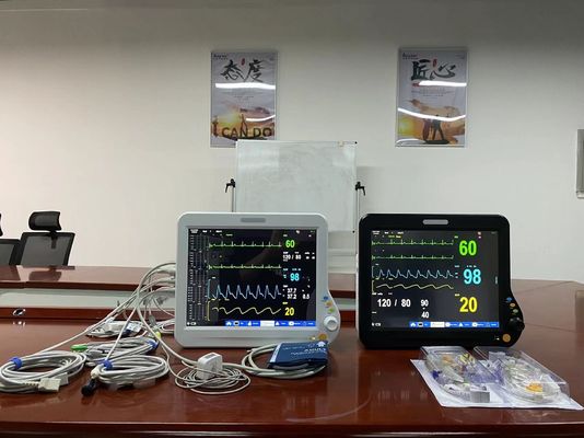 15 Inch Vitals Monitoring Devices , Multi Parameter ICU Ventilator Monitor