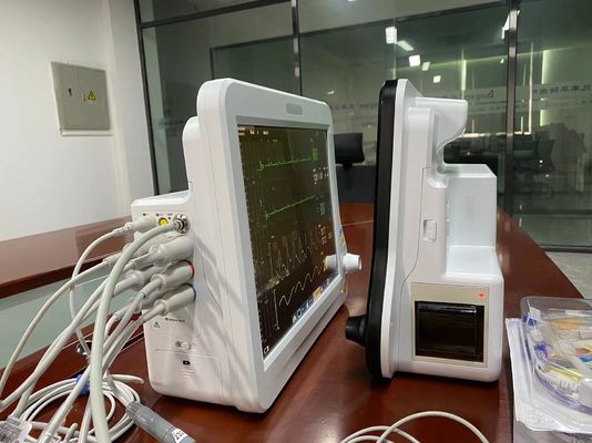 Hospital Bedside ICU Cardiac Monitor For Monitoring Parameters ECG