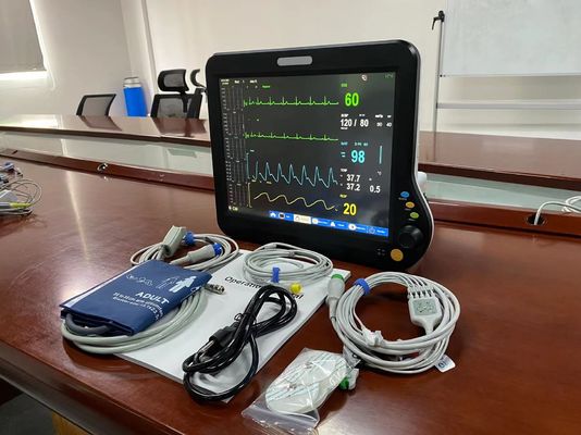 Portable Vital Signs Monitor Machine With ECG SPO2 NIBP Temp