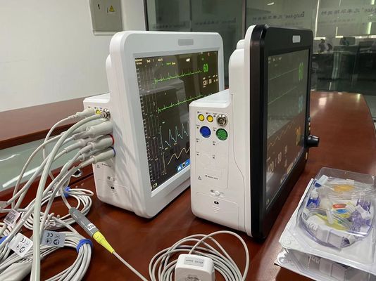 15 Inch ICU Cardiac Monitor Multi Parameter For Hospital Emergency