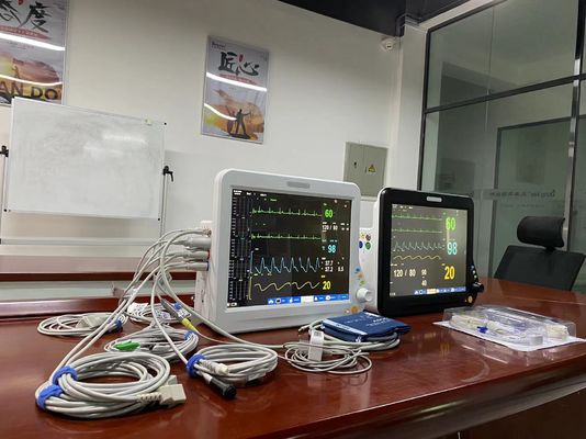 15 Inch Monitor Vitals Device , Bedside Heart Monitor For Hospital Clinics