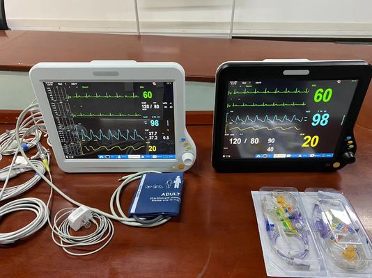 ICU Cardiac Physiological Monitoring Devices With 15 Inch Touch Screen