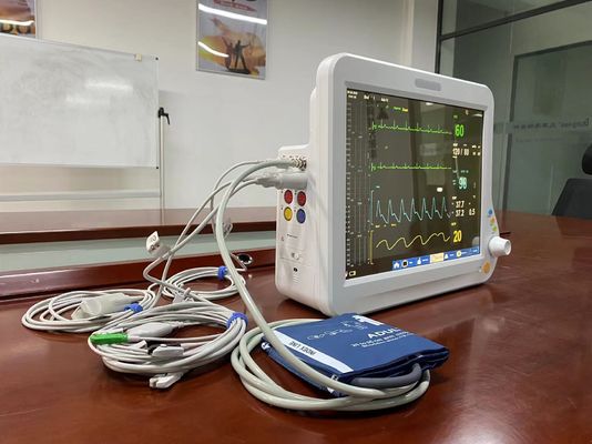 ICU Medical ECG SPO2 And Nibp Monitor Multi Parameter For Hospital