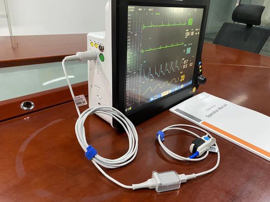 15&quot; Neonatal Cardiac Monitor , Portable Multipara Monitor With Etco2
