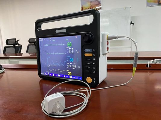 Modular Hospital Vital Monitor Machine Multilingual With 12.1&quot; Display