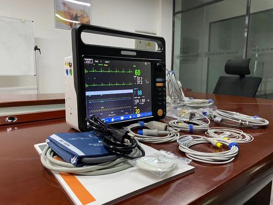 Multi Parameter Vital Signs Monitoring Equipment With 12.1&quot; Screen OEM