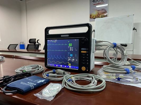 Modular Hospital Vital Monitor Machine Multilingual With 12.1&quot; Display