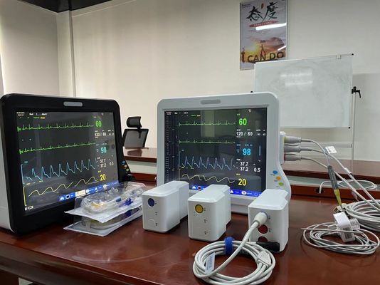 15&quot; Multi Parameter Modular Patient Monitor Anti ESU Anti Defibrillator