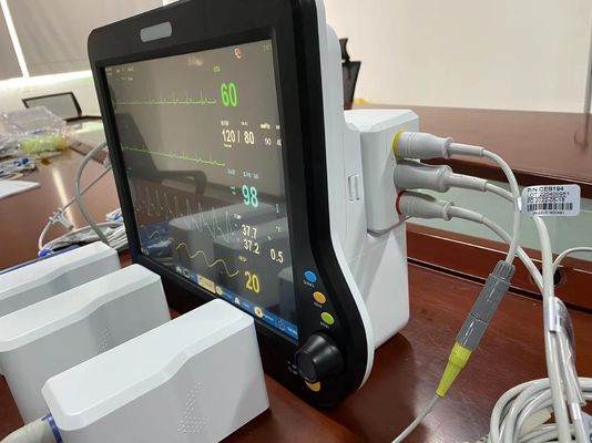 Medical Ambulance Vital Signs Monitor Multi Language With 15 Inch Screen OEM
