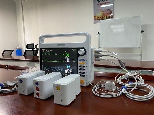 Portable Modular Patient Monitor Multilingual With Touch Screen