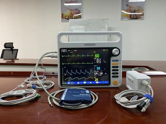 Portable Modular Patient Monitor Multilingual With Touch Screen