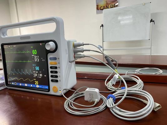 Hospital Electronic Vital Sign Monitors 12.1 Inch For ICU Cardiac Monitoring