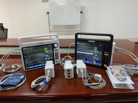 Portable Modular Patient Monitor Multilingual With Touch Screen