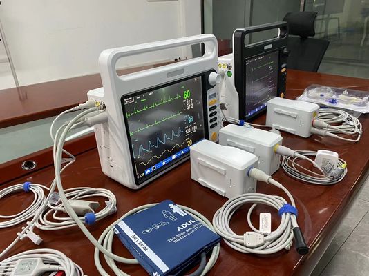 12.1&quot; Electronic Vital Sign Machine , Hospital Health Monitor For Diagnostic OEM ODM