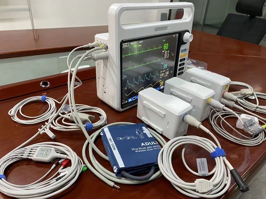 12.1&quot; Electronic Vital Sign Machine , Hospital Health Monitor For Diagnostic OEM ODM