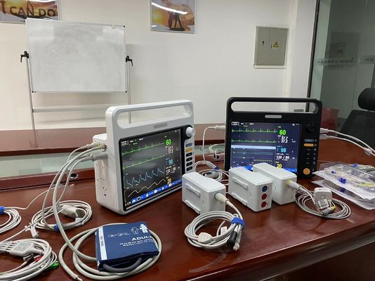 12.1&quot; Electronic Vital Sign Machine , Hospital Health Monitor For Diagnostic OEM ODM