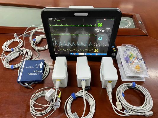 Multi Language Modular Patient Monitor Manual For Hospital Ambulance ODM