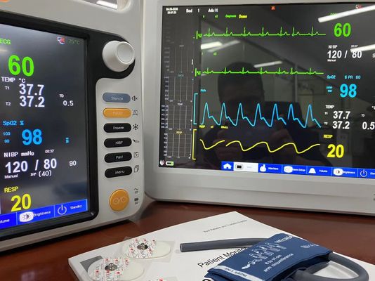Multi Parameter ICU Monitor Machine , Hospital Bedside Monitor For Pediatric Newborn