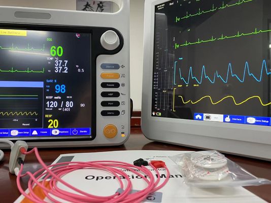ICU Cardiac Neonate Patient Monitor With 3 Leads ECG NIBP SPO2