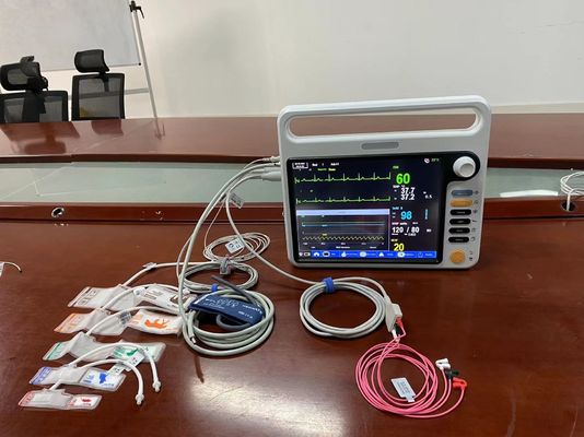 ECG SPO2 NIBP 2Temp Neonate Patient Monitor With Multi Language 12.1 Inch Screen