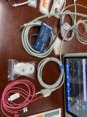 12.1 Inch Modular Neonate Patient Monitor With 3 Leads ECG NIBP SPO2 Standard