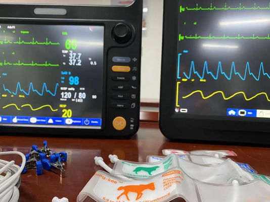 12.1" Portable Vital Sign Machine Multi Language For Veterinary Animal Patient