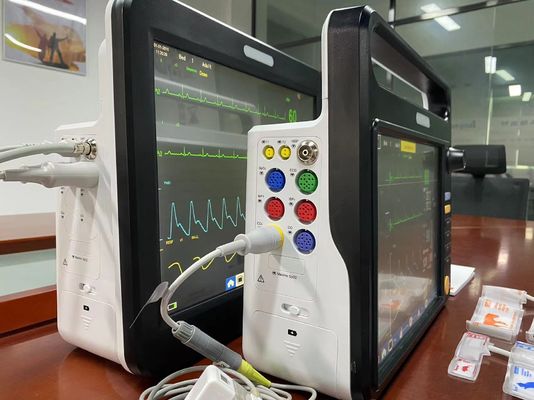 Medical Veterinary Multiparameter Monitor Portable For Cats Dog Animal Monitoring