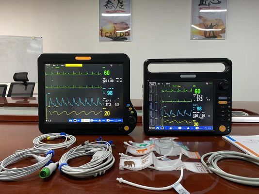 Multi Parameter Veterinary Heart Monitor Portable For Animal Diagnostic