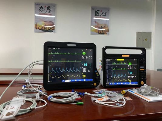 Medical Veterinary Multiparameter Monitor Portable For Cats Dog Animal Monitoring