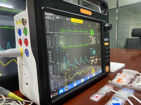 ECG NIBP SPO2 Veterinary Multiparameter Monitor Portable For Animal Patient