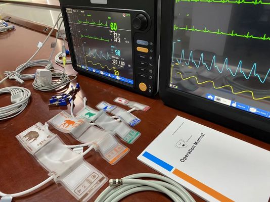 12.1&quot; Portable Veterinary Multiparameter Monitor For Veterinary Surgical
