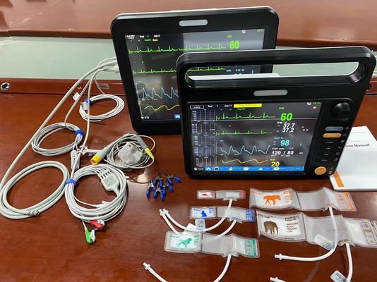 Fanless Veterinary Multiparameter Monitor For Hospital Emergency