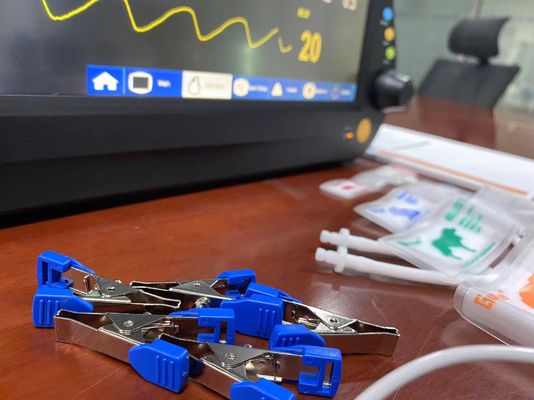 Veterinary Digital Vital Signs Machine With ECG NIBP SPO2 2 Temp Standard