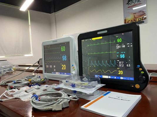 CMS Touch Veterinary Multiparameter Monitor 15 Inch For Animal Surgical