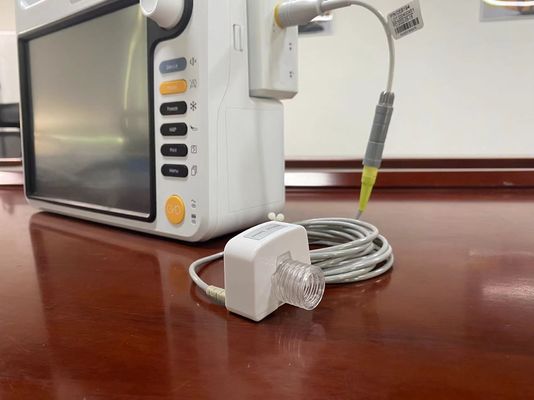 Plastic Material End Tidal Co2 Sensor Mainstream For ICU Cardiac Monitor