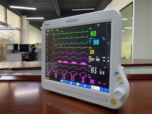 Sidestream ICU Cardiac Monitor , Portable Anesthesia Patient Monitor