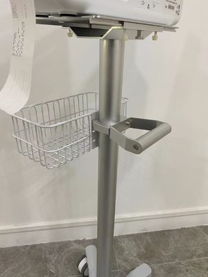 Anesthesia 3 Inch Silent Wheels Medical Monitor Trolley Aviation Aluminum Matieral