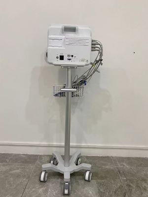 ICU Aviation Aluminum Matieral Patient Monitor Trolley With 3 Inch Silent Wheels